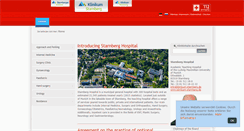 Desktop Screenshot of klinikum-starnberg.de