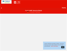 Tablet Screenshot of klinikum-starnberg.de